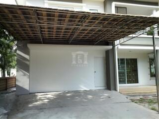 38345-2-story detached house for sale, Wongwaen-Pracha Uthit, area 75 sq m.