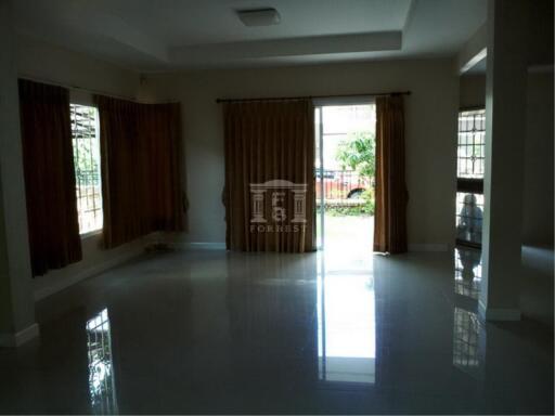 38345-2-story detached house for sale, Wongwaen-Pracha Uthit, area 75 sq m.