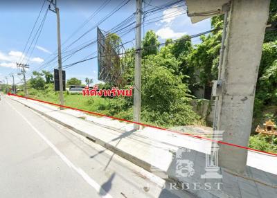 41547 - Land for sale, Nakhon In-Rama 5, near Rama 5 roundabout, area 6-3-42.60 rai.