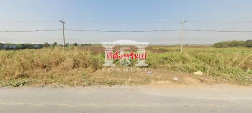 41605 - Land for sale, Bang Pahan, Ayutthaya, near Bang Pahan Market, area 12-2-31 rai.