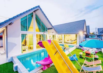 42681 - Pool Villa for sale, Cha-am, Phetchaburi, very suitable for rent, Phetchaburi.
