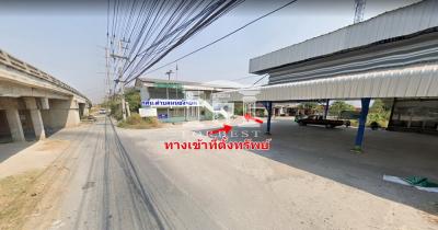 41637 - Land for sale next to Bang Pakong River, Ban Pho, Chachoengsao, area 51-1-0 rai.