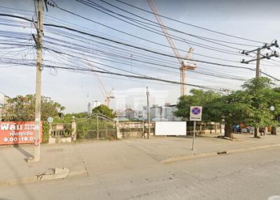 90166 - Land for sale, Ramkhamhaeng, Sukhaphiban 3, near the Pink Line electric train maintenance center, area 4-1-75 rai.