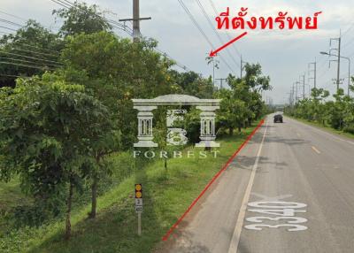 42159 - Land for sale, Nong Samet-Bo Thong, Chonburi, area 15-3-93 rai, near Nong Samet intersection.