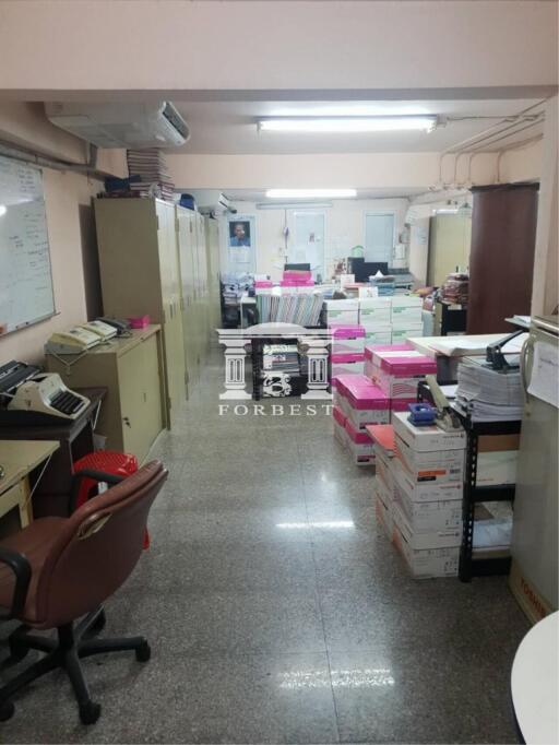41931 - Office building for sale Kasemrad Road, Rama 4, near Channel 3, area 35 square meters.