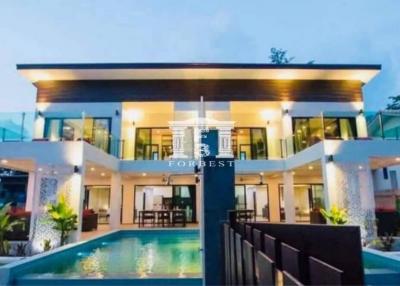 90593 - Luxurious pool villa house for sale on Koh Chang, 4 houses, area 239.9 sq m.