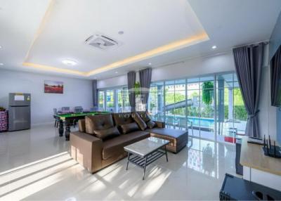 90093 - House for sale with mountain and reservoir views, Huai Ta Paet, has a swimming pool, made into a house for daily rental, area 100 sq m.