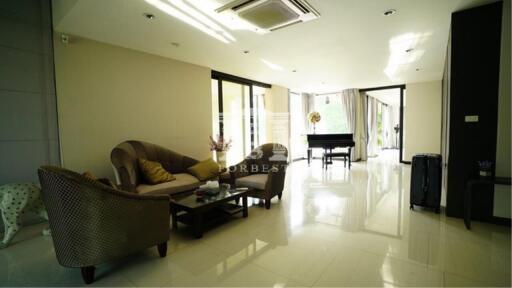 90102 - Large house for sale with swimming pool. Octagonal Pavilion Next to Ban Mai Canal Shady atmosphere, Tiwanon Road