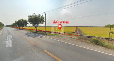 39890 - Khum Thong - Lam Toiting Rd., Lat Krabang, land for sale, plot size 10.8 acres