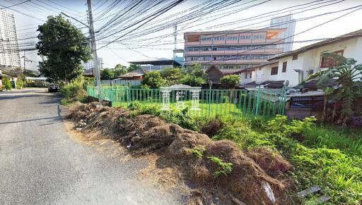 42459 - Land for sale next to the road on 2 sides, Na Kluea, Chonburi, area 220.80 square wa