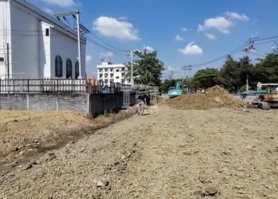 37083 - Land for sale, Yannawa Road-New Sathu Pradit Road, area 3 rai 124 sq wa