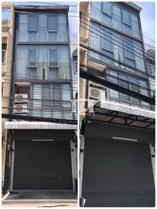 42742 - Commercial building suitable for a home office. Beautifully decorated in modern style, near BTS Krung Thon.