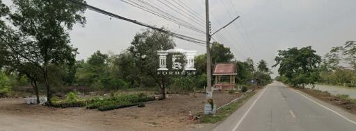 37460-Land for sale Rangsit-Nakhon Nayok Road, Khlong 11, land side, area 7 rai 29 sq wa