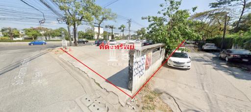 38908-Land for sale Prasertmanukit Road, area 1 rai 337 sq wa
