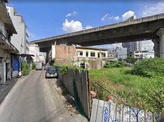 36178 - Land for sale, area 83.40 sq wa, Rama 4 Road, near MRT Hua Lamphong.