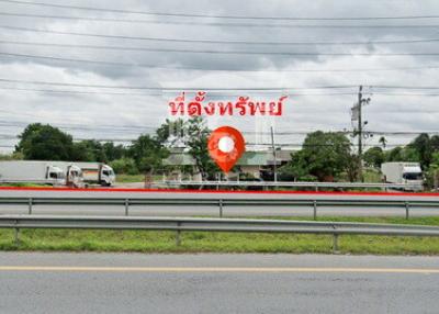 39766 - ขายที่ดินติดถนนสุวินทวงศ์ ใกล้ CPF หนองจอก กรุงเทพฯ ขายถูก เนื้อที่ 13-0-9