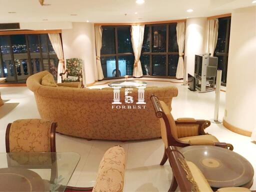 42188 - Price reduced by 5 million! State Tower Silom Condo, 48th floor, Chao Phraya River view.