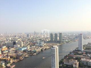 35238 - The River Charoen Nakhon, corner room, view across Bangkok, 140 sq m.