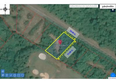 43168 - Land for sale in the Royal Hill project, area 1-0-19 rai, near Wang Takrai Waterfall.