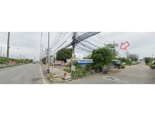 43345 - Land for sale, area 8-3-90.50 rai, next to Sukhumvit, Bang Pu Industrial Estate.