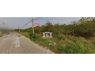 43354 - Land for sale, Buathong Land Village, area 2-0-24 rai, Bang Kruai-Sai Noi Road.