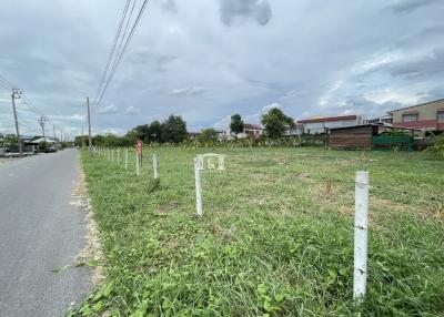 43354 - Land for sale, Buathong Land Village, area 2-0-24 rai, Bang Kruai-Sai Noi Road.