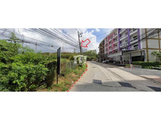 43366 - Land for sale, area 1-0-52 rai, Ratchawarun Road, Bang Lamung, Chonburi.