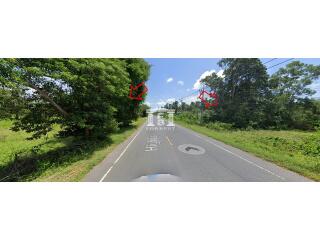 43392 - Land for sale, area 8-0-66.80 rai, Khanom, Nakhon Si Thammarat.