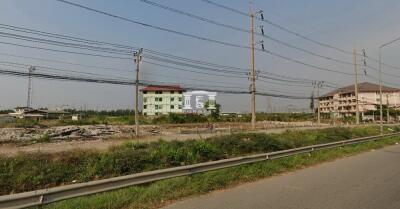 43413 - Land for sale, area 7 rai, next to Rama 2 Road, km. 44.