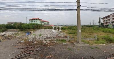 43413 - Land for sale, area 7 rai, next to Rama 2 Road, km. 44.