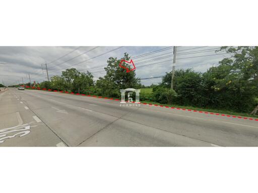 43413 - Land for sale, area 7 rai, next to Rama 2 Road, km. 44.