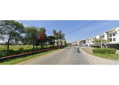 43379 - Land for sale, area 5-3-13 rai, next to Krungthep Kreetha Road.