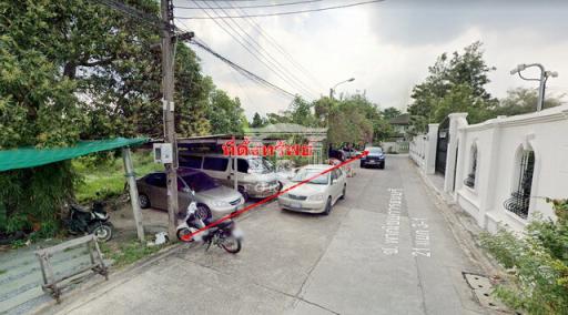 27943 - Land for sale, Charansanitwong Road, Panitthon, area 3-3-20 rai, near MRT Charan 13.