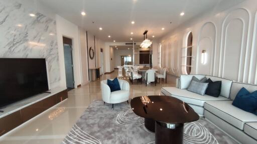 90832 - Supalai Prima Riva Rama 3, 43rd floor, area 355 sq m., Condo for sale/rent