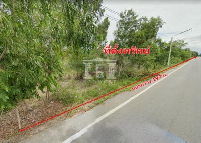 40090 - Land for sale, plot size 195-3-93 rai, Rangsit-Khlong 14 Road, near Watermill Club and Resort golf course.