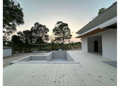 Tranquil Luxury: Under Construction 3-Bedroom Pool Villa in Chalok Ban Kao