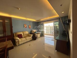 Spacious, 2 bedroom, 1 bathroom for rent in City Garden Residence, central Pattaya.