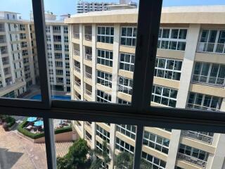 Sacious, 2 bedroom, 1 bathroom, Penthouse, for rent in City Garden Residence, central Pattaya.