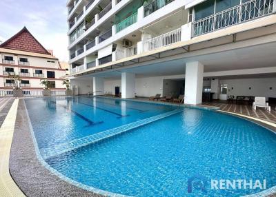 Ready to move in! Large studio unit in Wongamat Garden Beach Pattaya