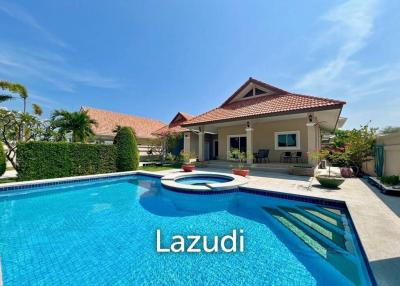 Hua Hin Palm Village : 3 Bed 2 Bath On 596 SQM Land Plot