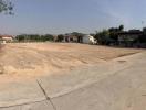 Empty residential land ready for development