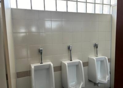 Public restroom with urinals