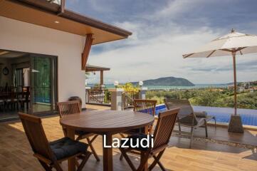 4 BEDROOM SEA VIEW HILLSIDE VILLA  RAWAI