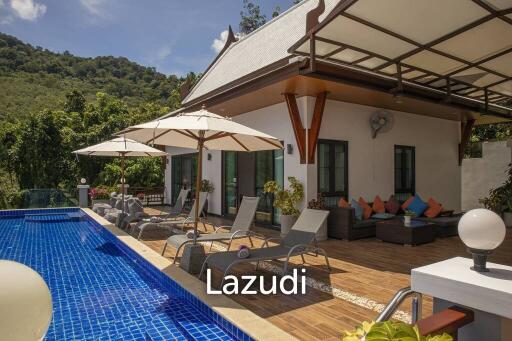 4 BEDROOM SEA VIEW HILLSIDE VILLA  RAWAI