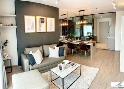 RHYTHM Ekkamai  Large Modern Two Bedroom Corner for Rent in New Condo