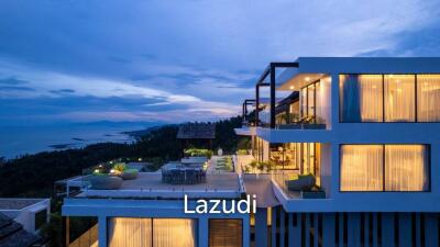 4 Ensuite Bedrooms with Super Panoramic Seaview in Lamai