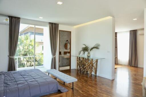 A brand new modern design house for rent or sale in San Sai , Chiang Mai