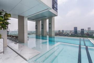 MUNIQ Langsuan - 54 sqm. and 1 Bedroom, 1 Bathroom unit on the hight Floor