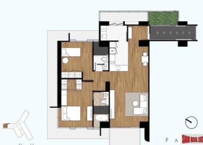 The Pano Rama 3 - 107 sqm. and 2 bedrooms