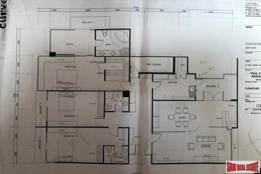 Baan Onnut Condominium - 3 Bed, 240 Sqm Penthouse Condo with Skylight at Soi Sukhumvit 77, Onnut - 5% Rental Yield